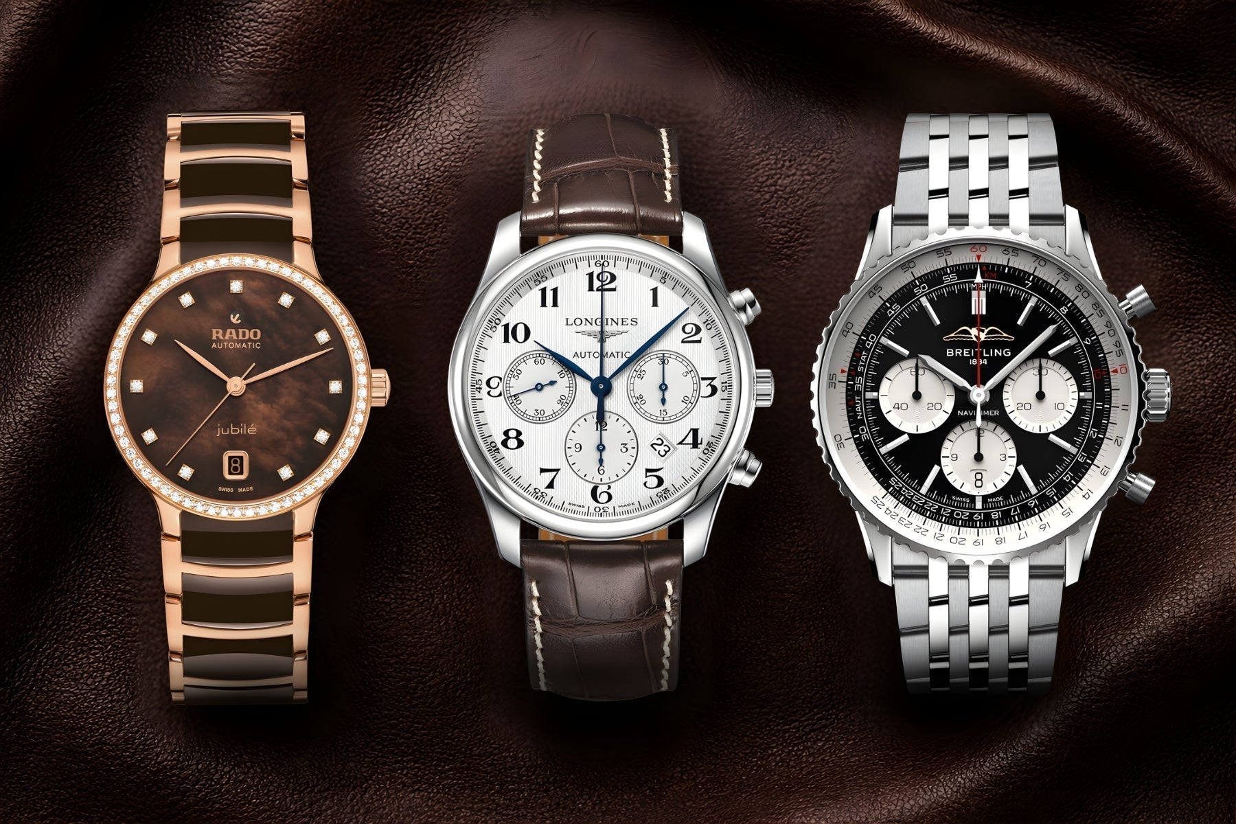 Best luxury watches under 2 lakh 4 lakh 8 lakh India 2026 — Rado Longines Breitling Luxury Time