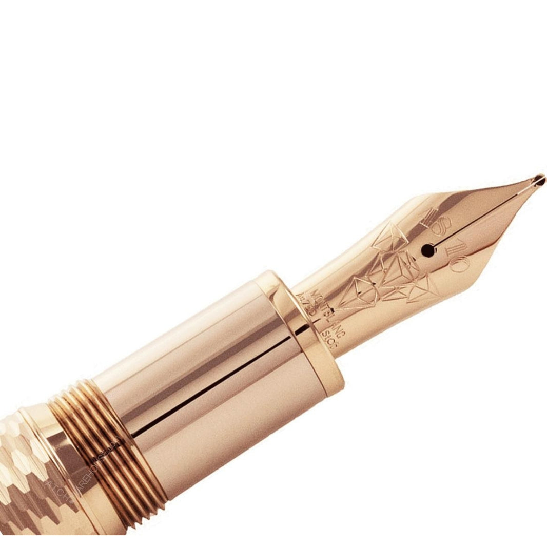 Montblanc Meisterstück Champagne Gold-Coated Fountain Pen
