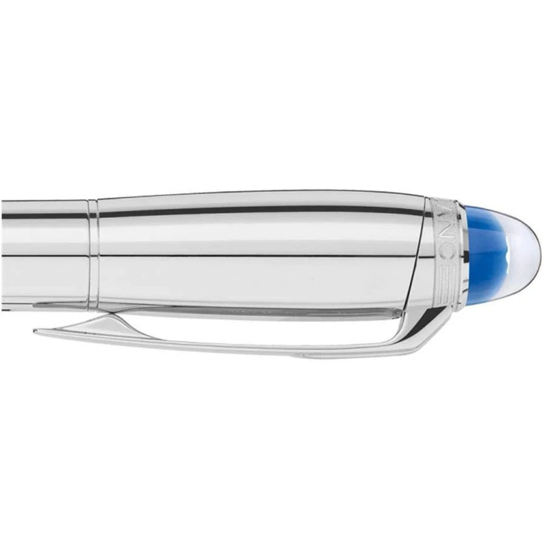 Montblanc StarWalker Platinum-Coated Metal Cap Fountain Pen - Silver