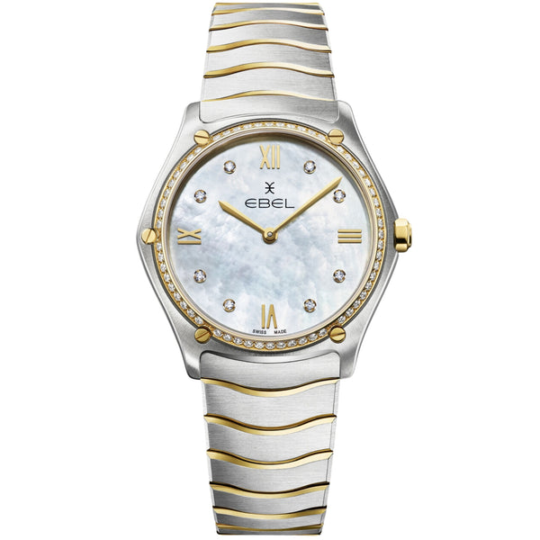 Ebel Sport Classic White Mother Of Pearl Women 1216512A