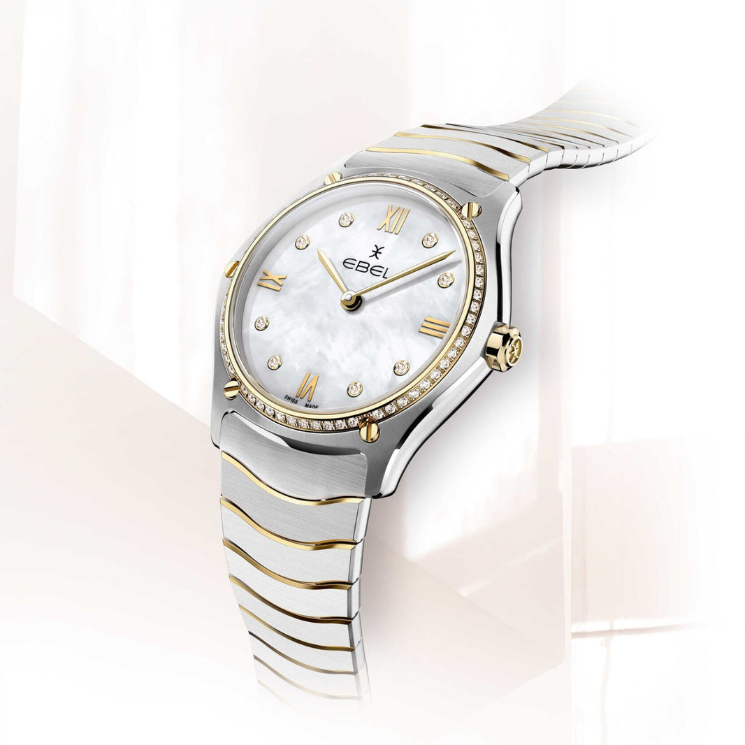 Ebel Sport Classic White Mother Of Pearl Women 1216512A
