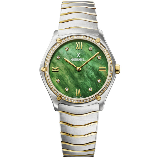 Ebel Sport Classic Green Mother Of Pearl Women 1216546
