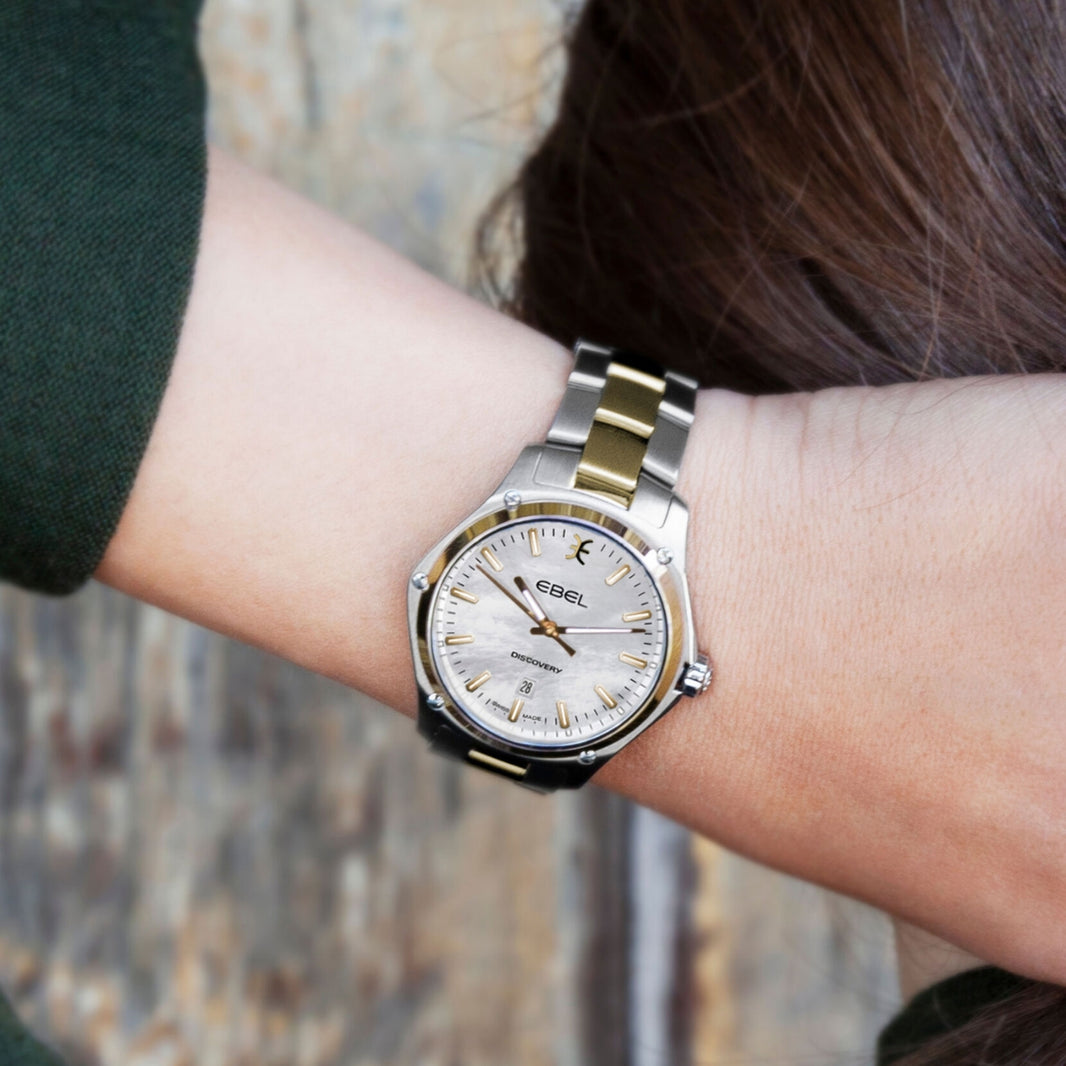 Ebel Discovery White Mother Of Pearl Women 1216549