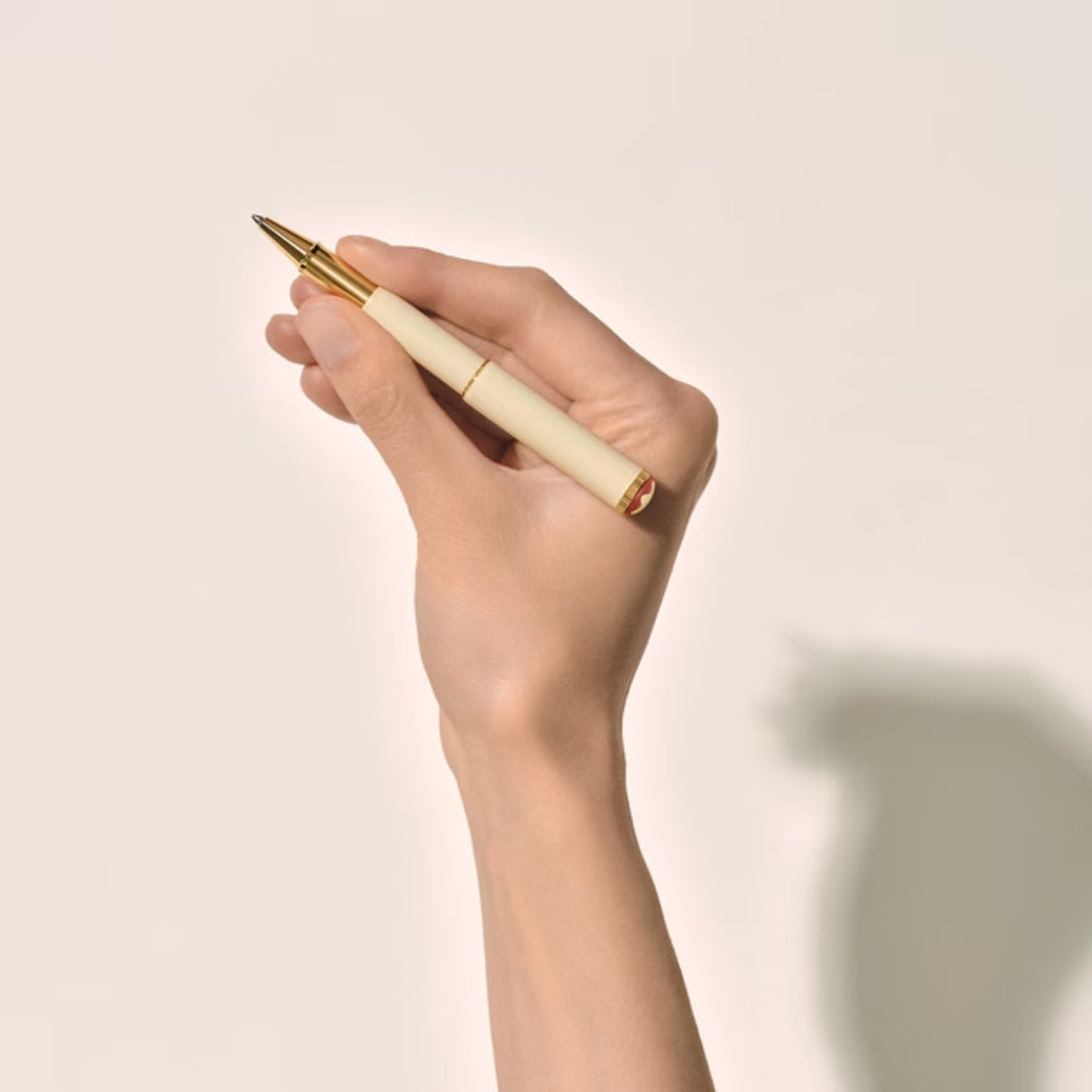 Montblanc Ivory Rollerball Pen 128122