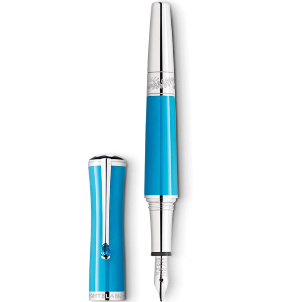 Montblanc Muses Maria Callas Special Edition Fountain Pen - Turquoise