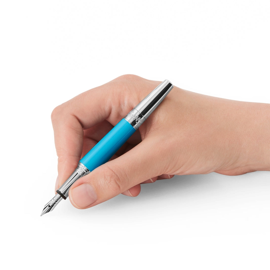Montblanc Muses Maria Callas Special Edition Fountain Pen - Turquoise