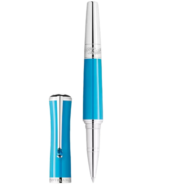 Montblanc turquoise Rollerball Pen 129565