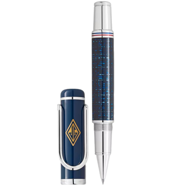 Montblanc Blue Rollerball Pen 130658