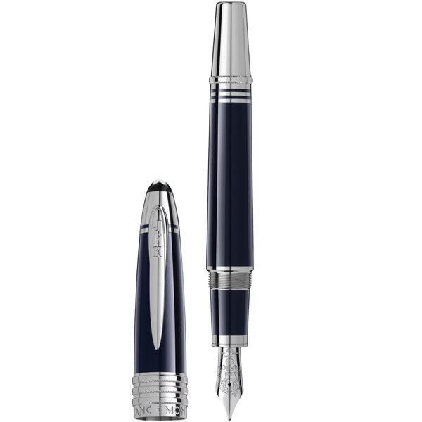 Montblanc Great Characters John F. Kennedy Special Edition Fountain Pen - Blue