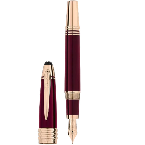 Montblanc Burgundy red Fountain pen 132124