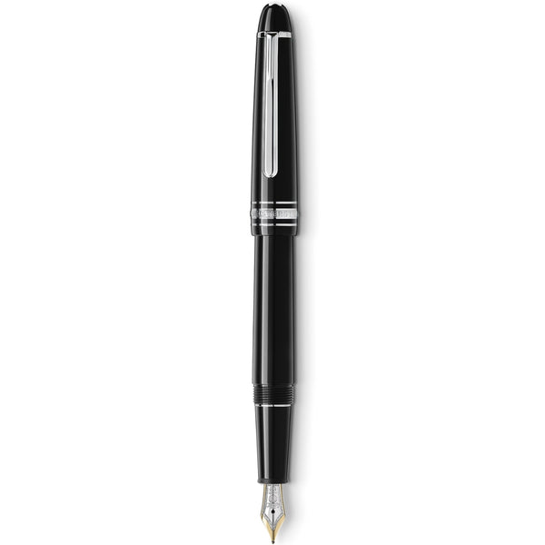 Montblanc Meisterstück Platinum-Coated Black Precious Resin Fountain Pen