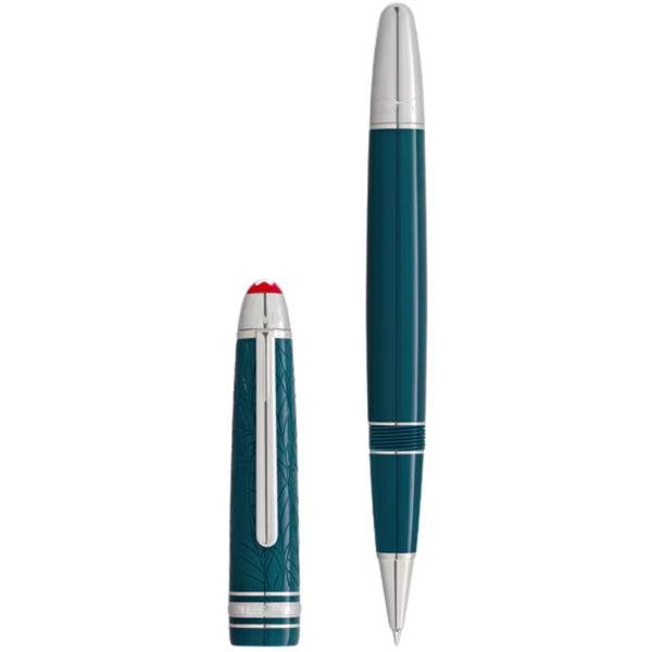 Montblanc Teal Rollerball Pen 132915