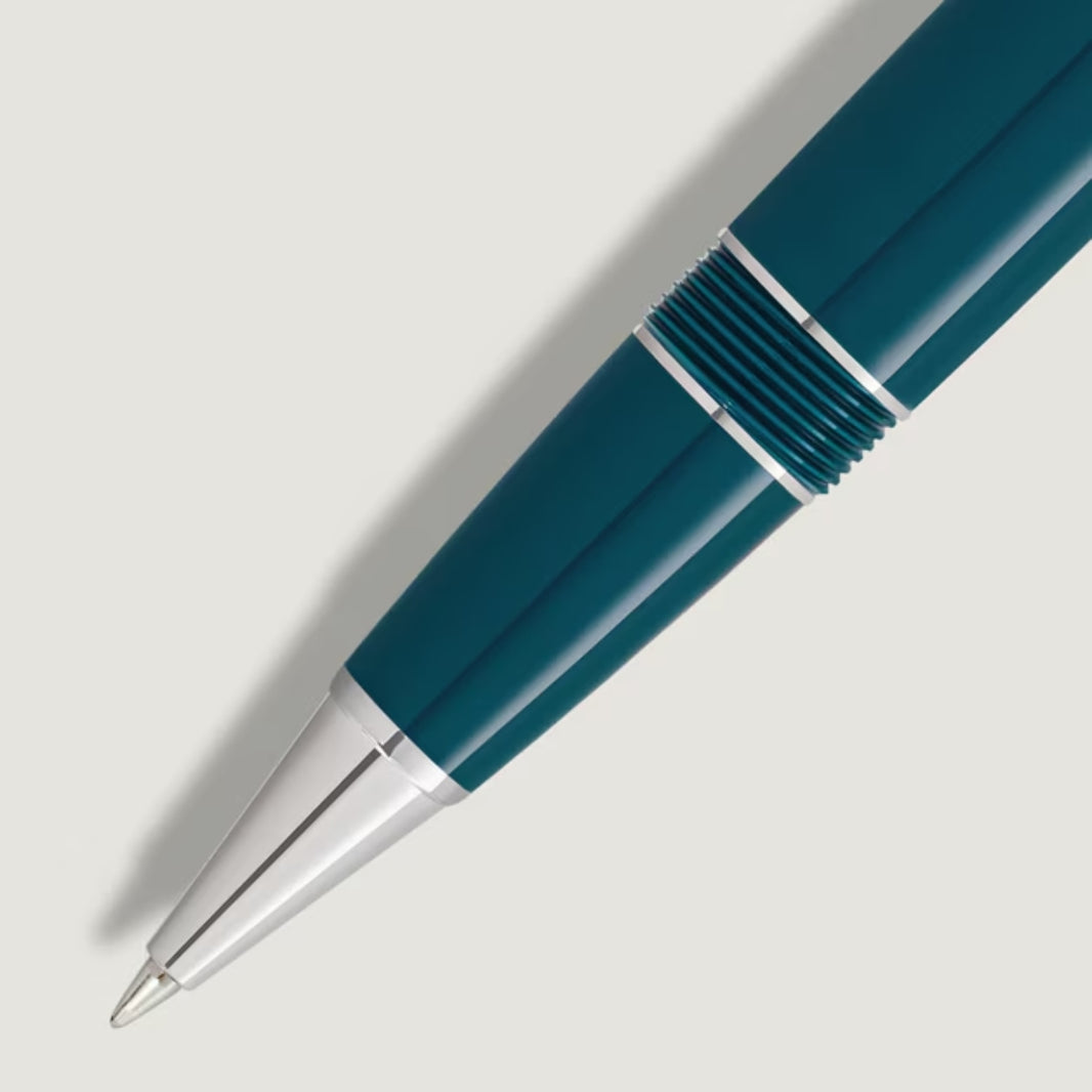 Montblanc Teal Rollerball Pen 132923