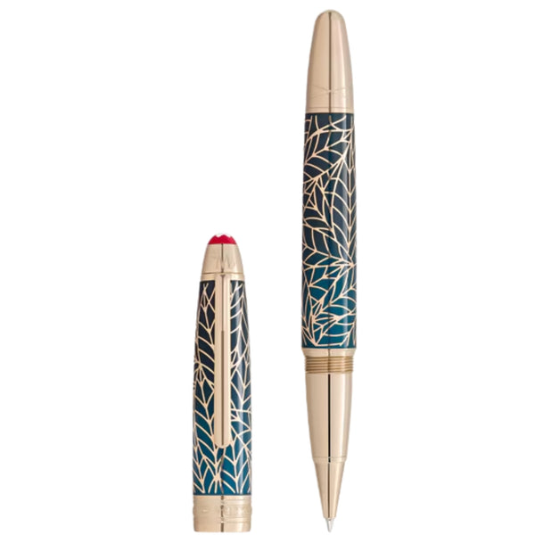 Montblanc Teal Rollerball Pen 132931