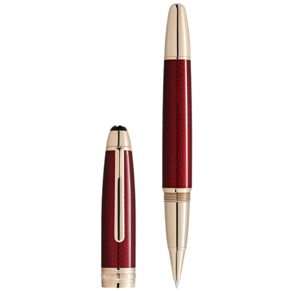 Montblanc Burgundy red Rollerball Pen 133024