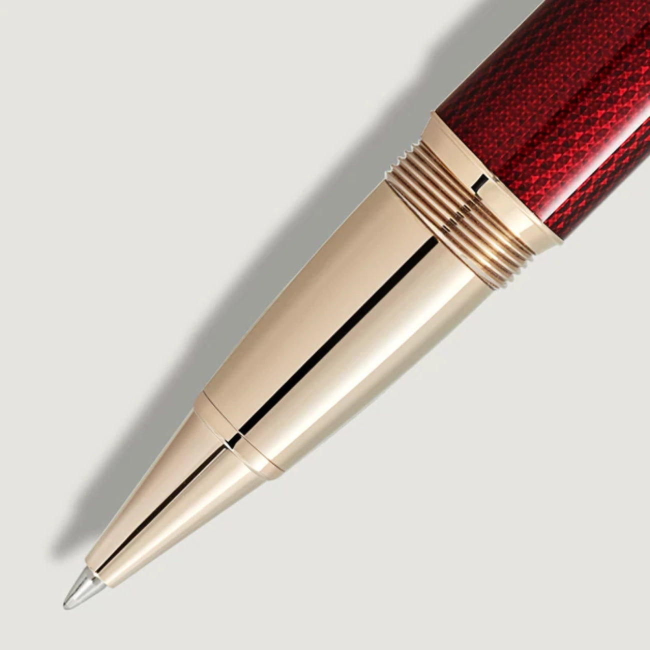 Montblanc Burgundy red Rollerball Pen 133024
