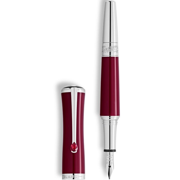 Montblanc Muses Maria Callas Special Edition Fountain Pen - Ruby Red