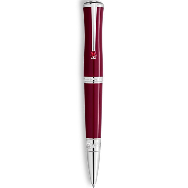 Montblanc Muses Maria Callas Special Edition Ballpoint Pen - Ruby Red