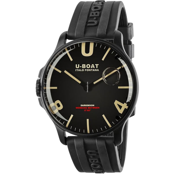 U-Boat Black Dial Stainless Steel 44 MM Men 8464-B