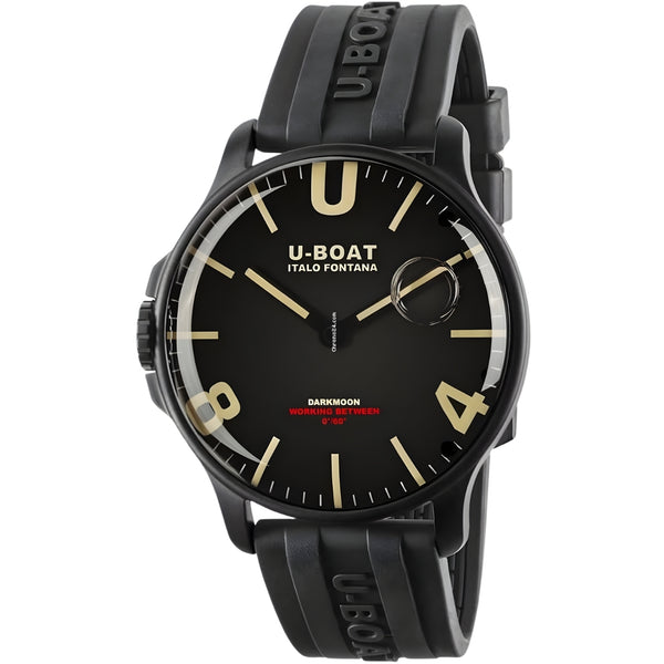 U-Boat Black Dial Stainless Steel 44 MM Men 8464-C