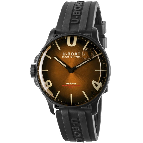 U-Boat Black Dial Stainless Steel 45 MM Men 8699-B