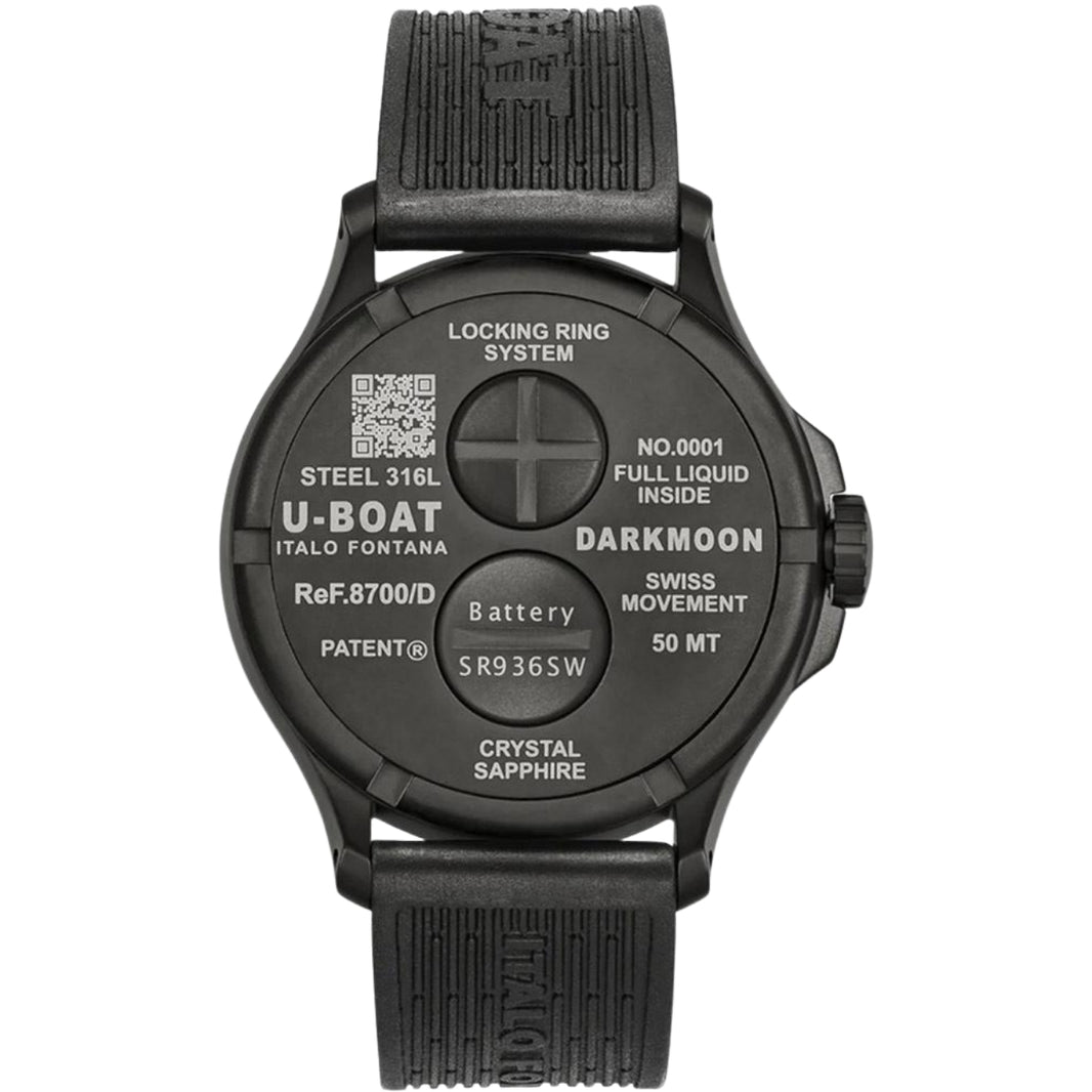 U-Boat Blue Dial Stainless Steel 44 MM Men 8700-D