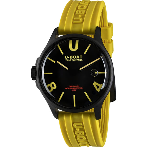 U-Boat Black Dial Stainless Steel 44 MM Men 9522