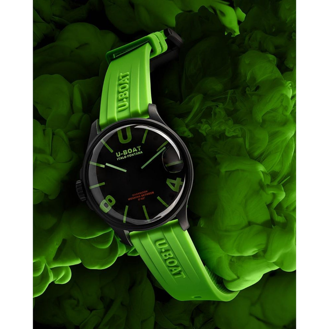 U-Boat Black Dial Stainless Steel 44 MM Men 9534