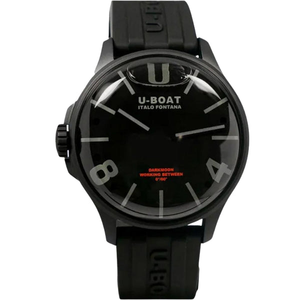 U-Boat Black Dial Stainless Steel 44 MM Men 9544