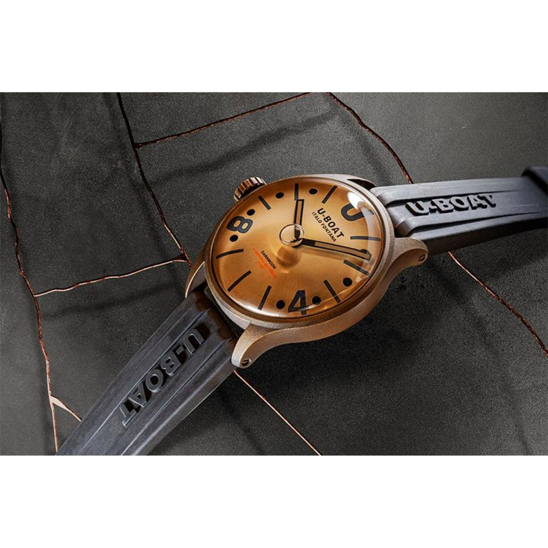U-Boat Brown Dial Stainless Steel 44 MM Men 9546