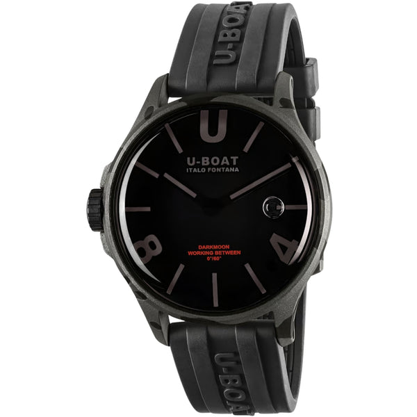 U-Boat Black Dial Stainless Steel 44 MM Men 9553