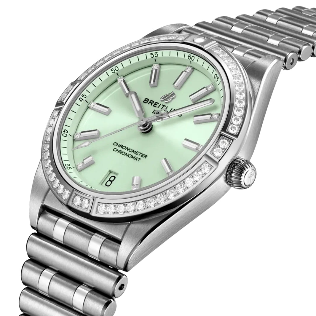 Breitling Mother Of Perl A10380591L1A1