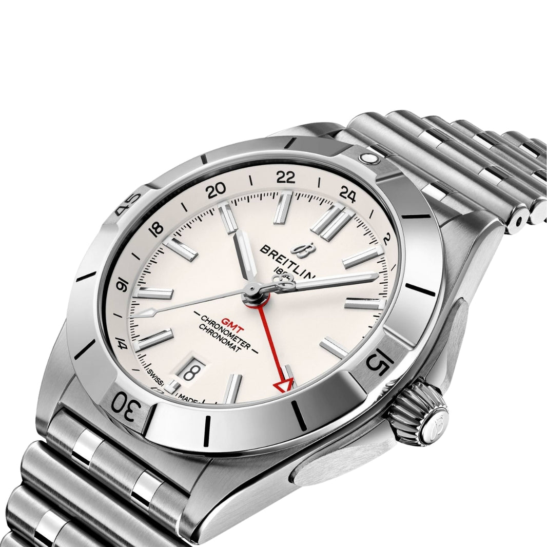 Breitling White A32398101A1A1