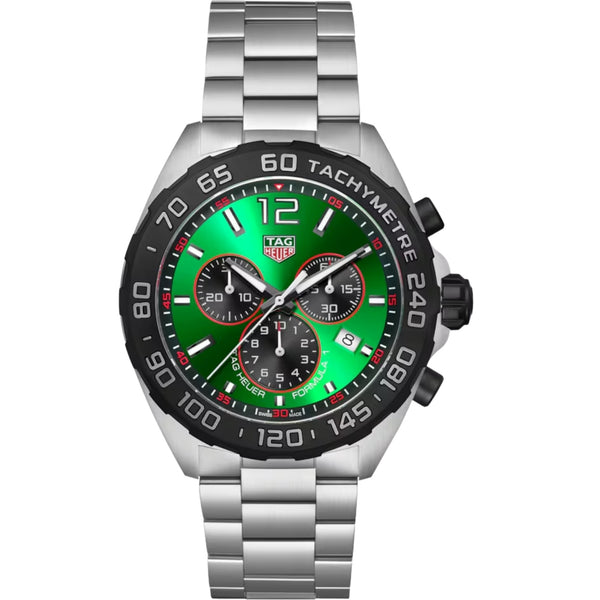 TAG Heuer Green Dial Quartz Men Watch 43 mm CAZ101AP.BA0842