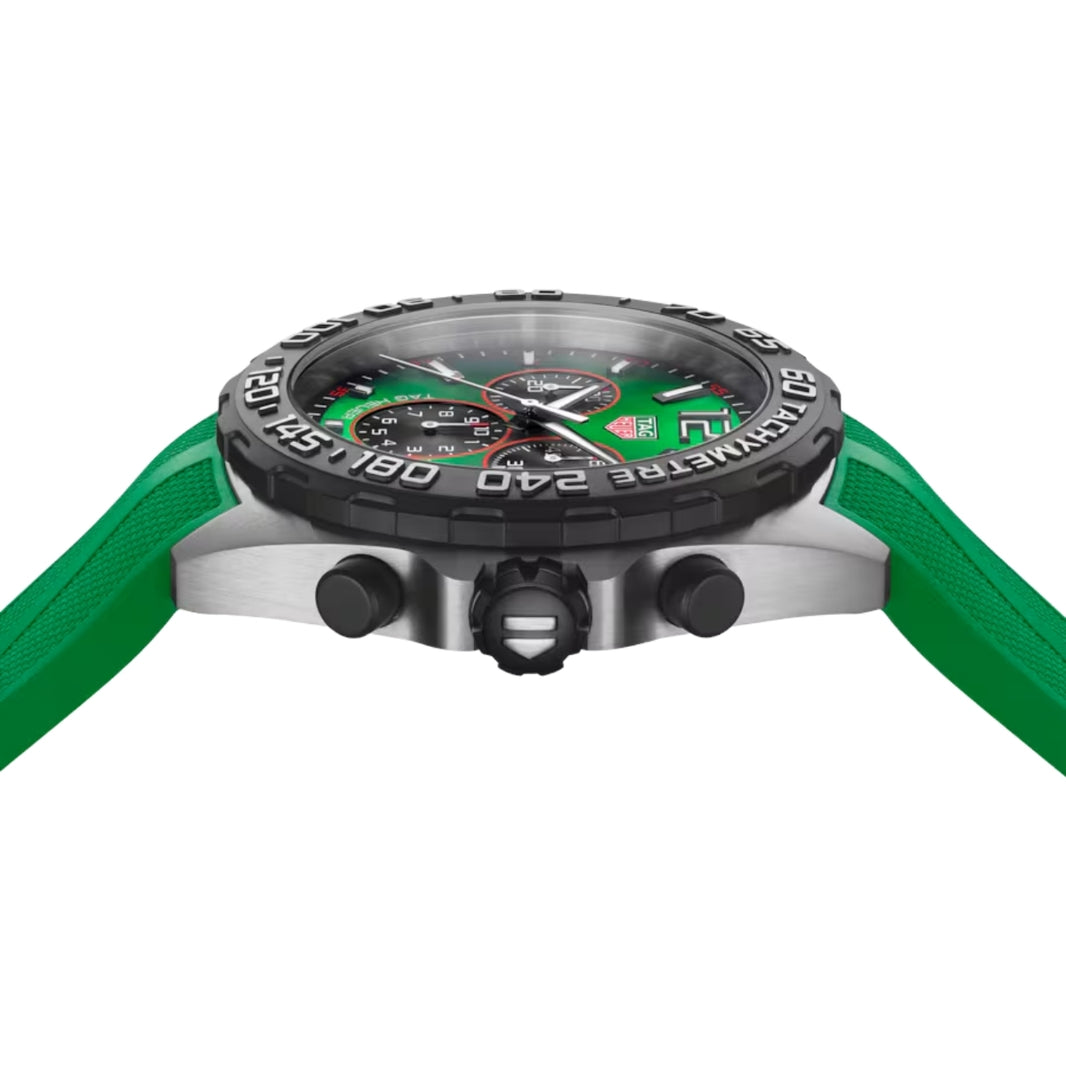 TAG Heuer Green Dial Quartz Men Watch 42 mm CAZ101AP.FT8056
