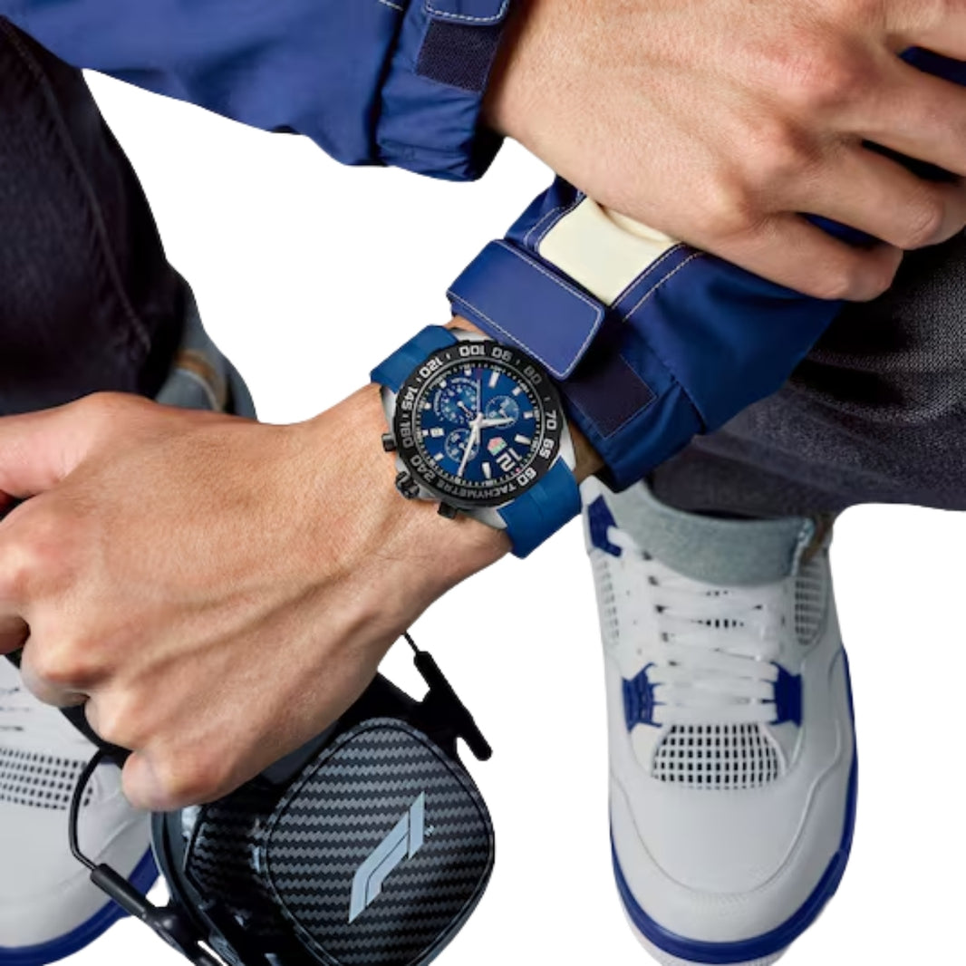 TAG Heuer Blue Dial Quartz Men Watch 43 mm CAZ101AV.FT8077