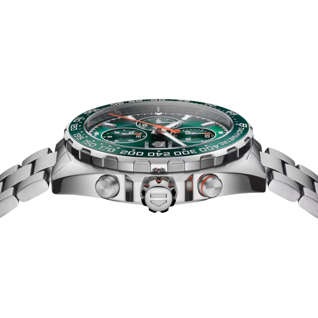 TAG Heuer Green Dial Automatic Men Watch 44 mm CAZ201H.BA0876
