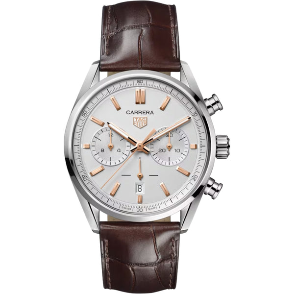 TAG Heuer Silver Dial Automatic Men Watch 42 mm CBN2013.FC6483