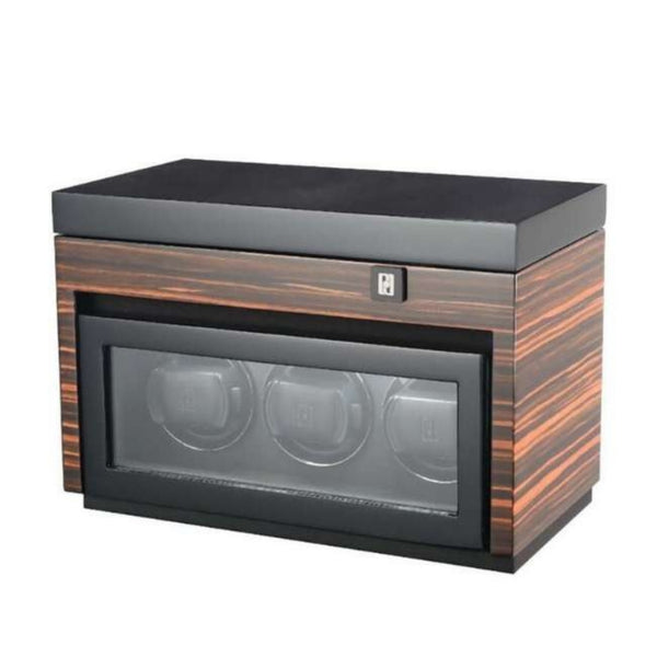 Paul Design Gentlemen 3+5 Watch Winder Macassar