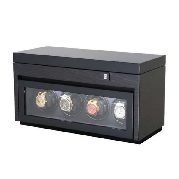 Paul Design Gentlemen 4+6 Watch Winder Black Apricot