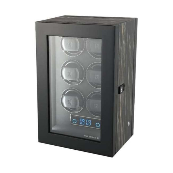 Paul Design Gentlemen 6 Watch Winder Black Shadow