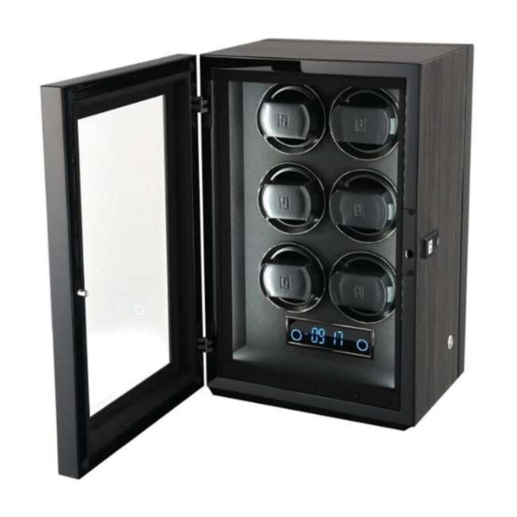 Paul Design Gentlemen 6 Watch Winder Black Apricot