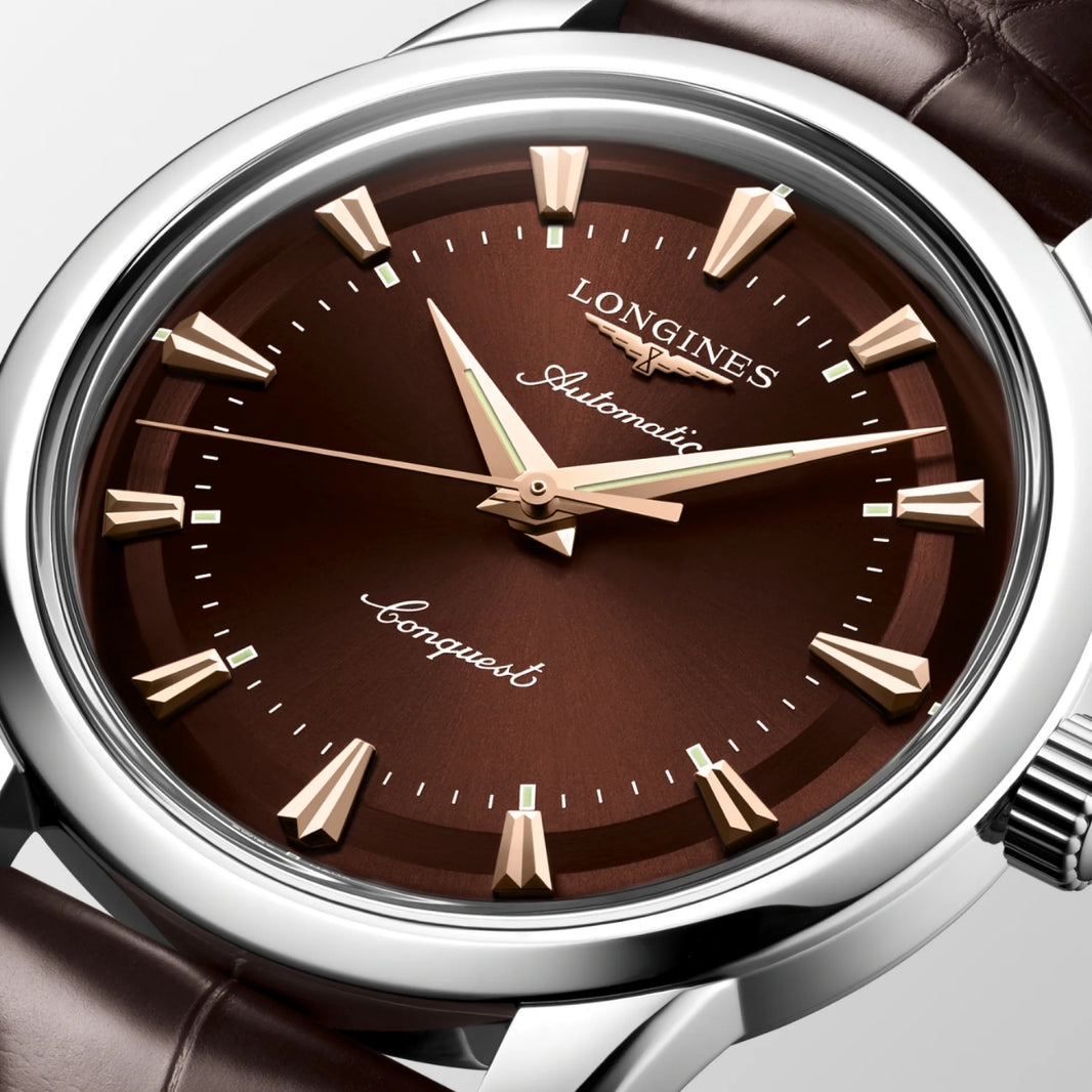 LONGINES Brown Men Watch L16504622