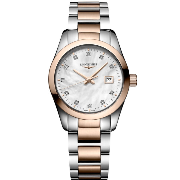 LONGINES White Mother of Pearl Women Watch L22863877