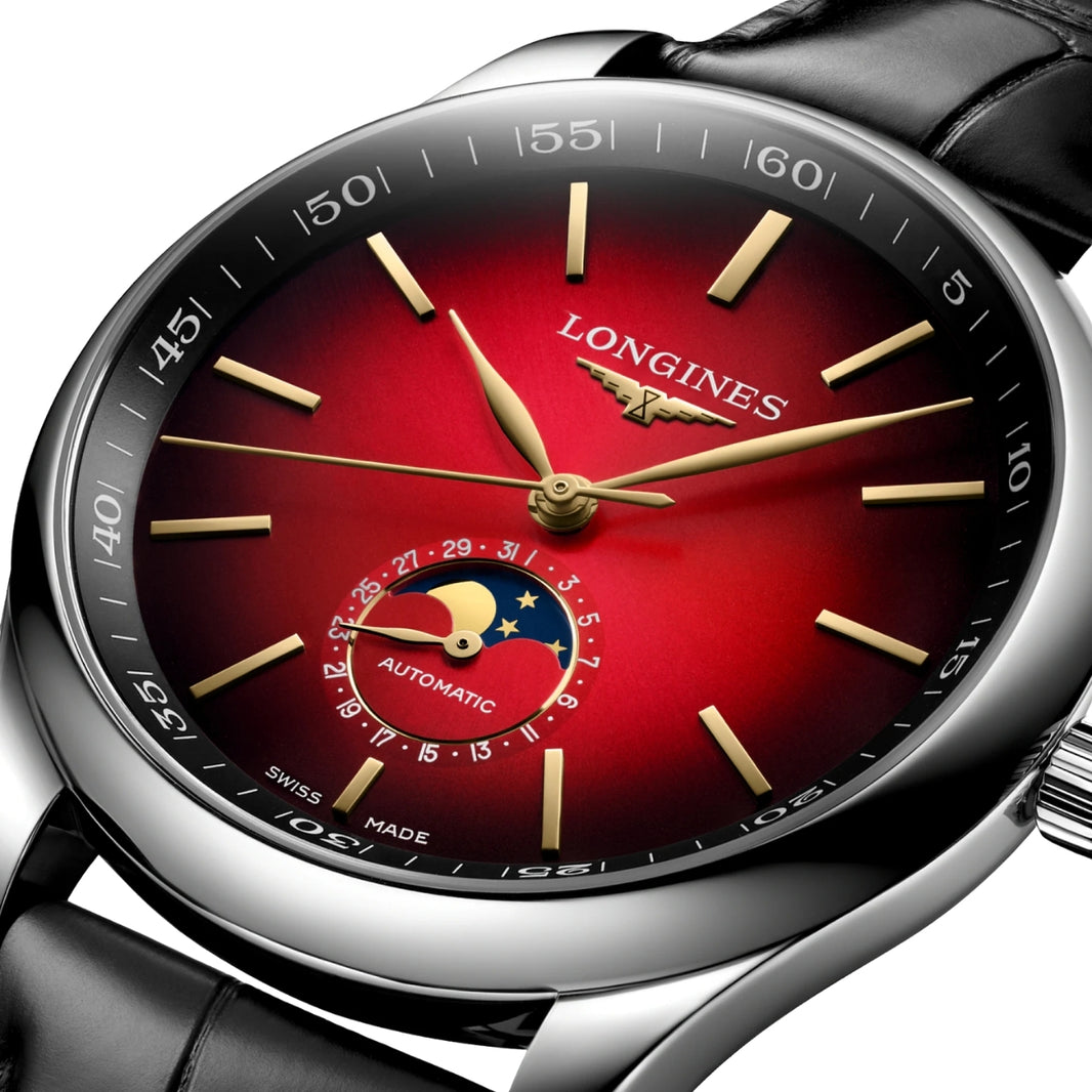 Longines Sunray Red gradient Men Watch L29194092