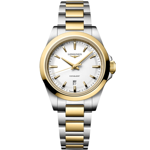 Longines Conquest Two-Tone Yellow PVD 30mm Watch L33503127