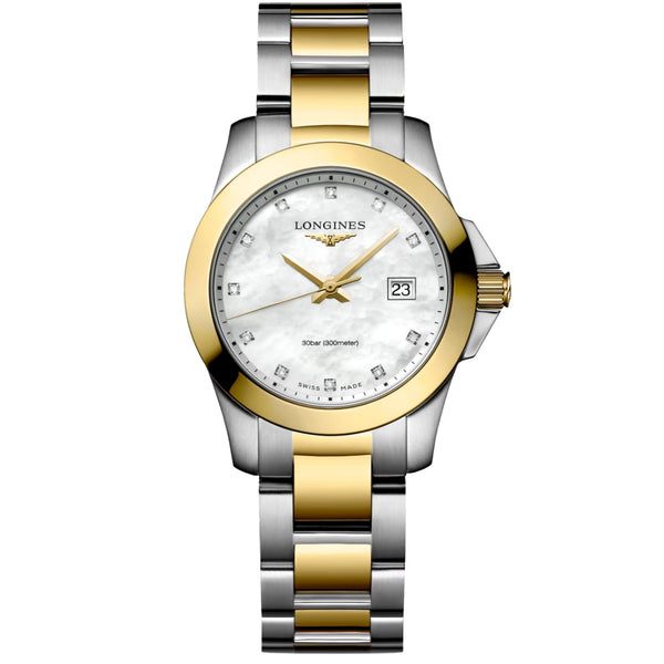 LONGINES White mother of pearl Women Watch L33763877