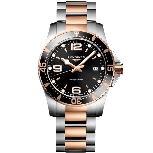 LONGINES Black Men Watch L37403587