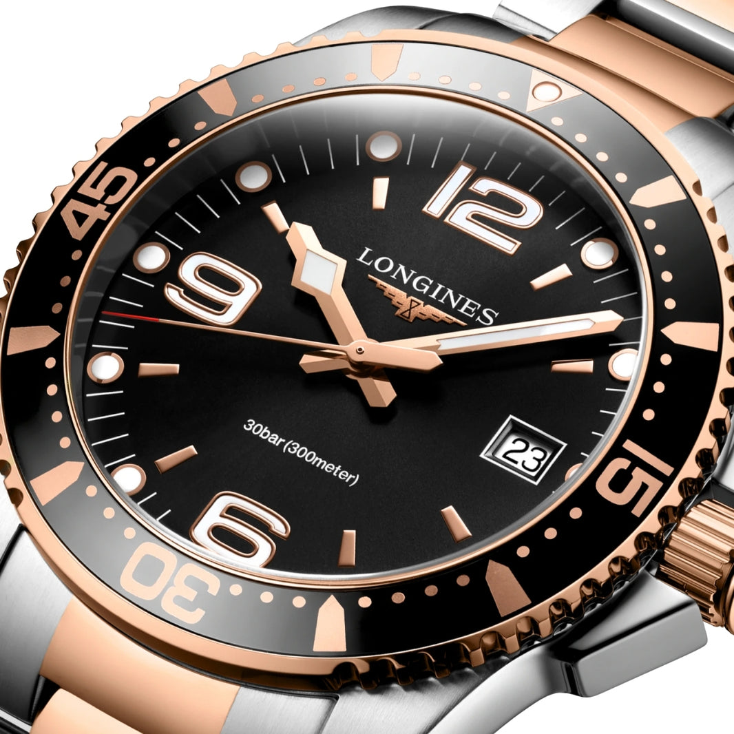 LONGINES Black Men Watch L37403587