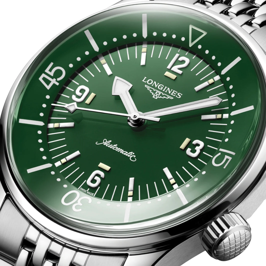 LONGINES Black Matt Men Watch L37644066
